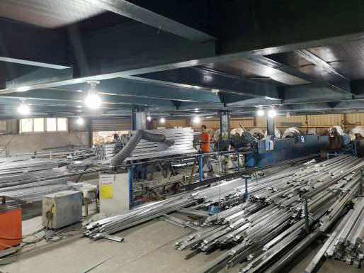 防火卷簾門車間實拍圖片